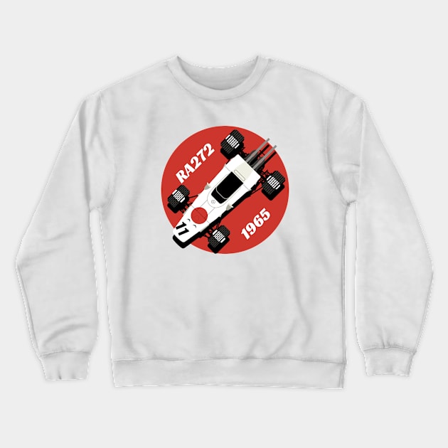 1965 Mexican GP Winner - RA272 Crewneck Sweatshirt by Elang